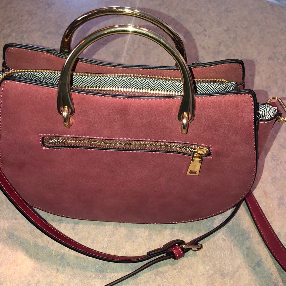 Hard Shell Crossbody Bag Raspberry Color - image 1